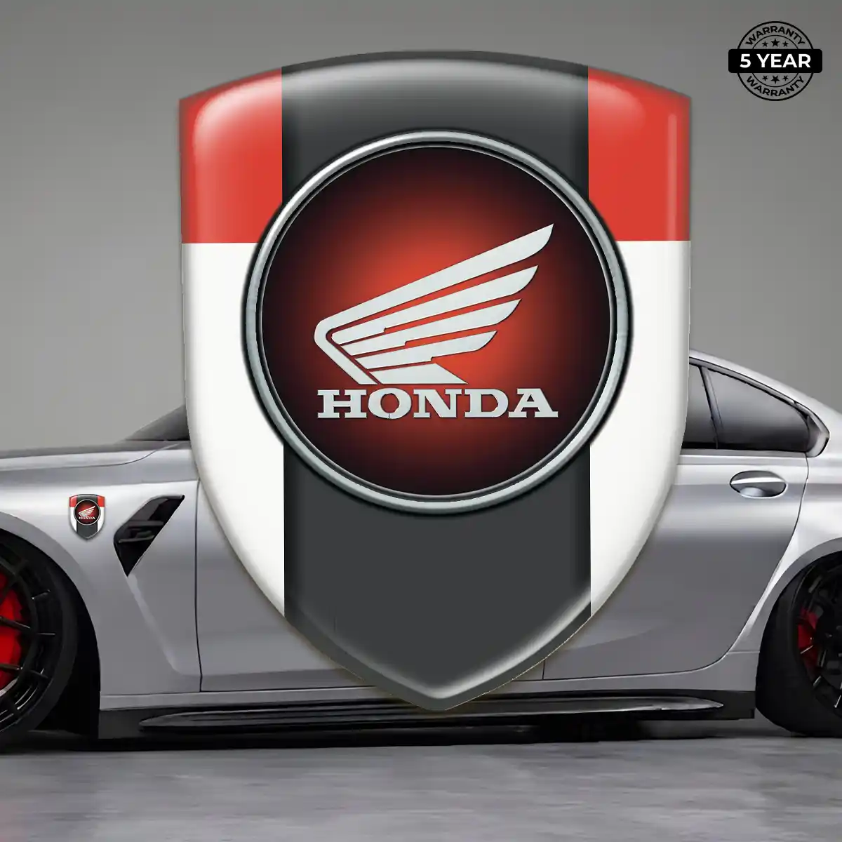 Honda Self Adhesive Emblem Sticker Premium Dome