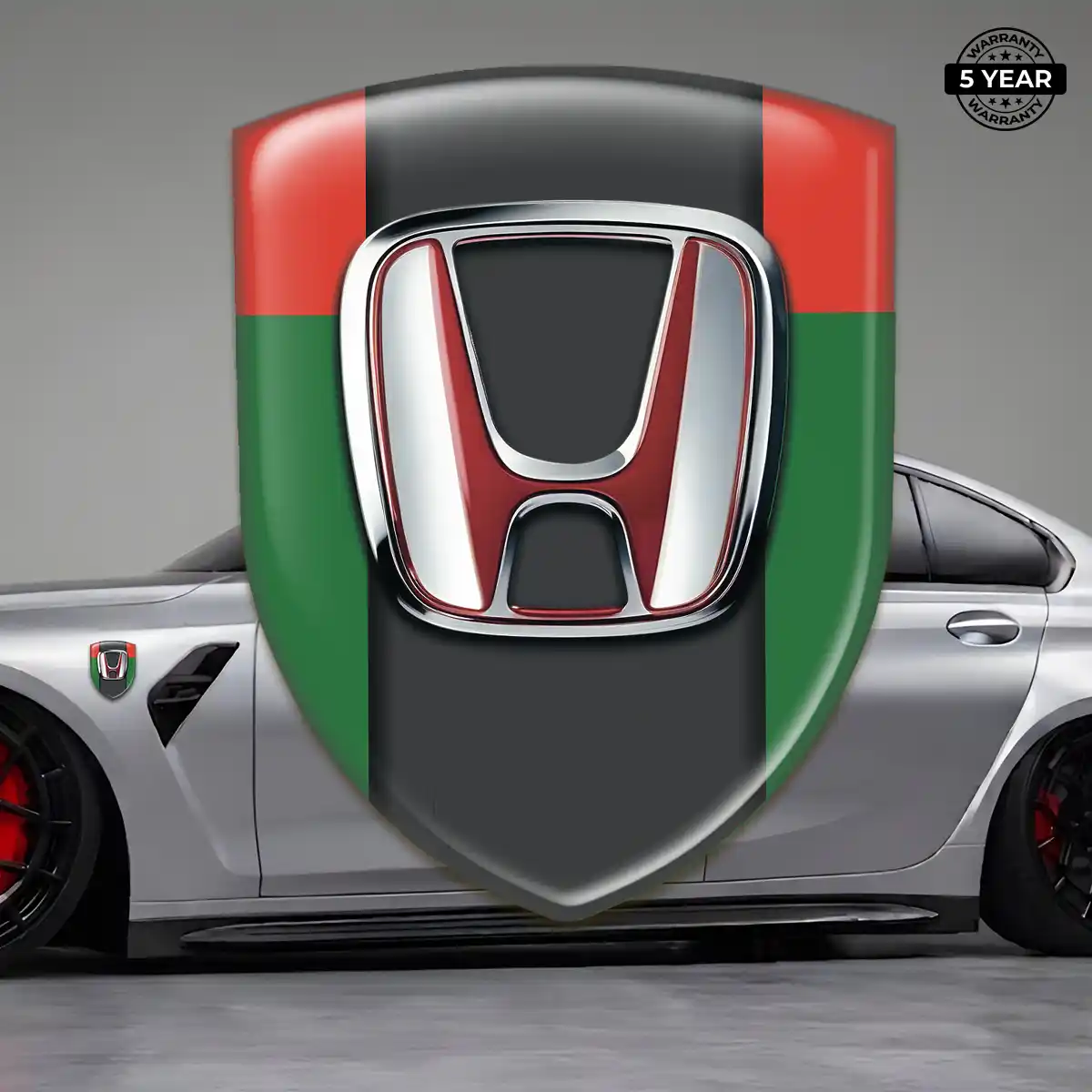 Honda Self Adhesive Emblem Sticker Resin Luxe