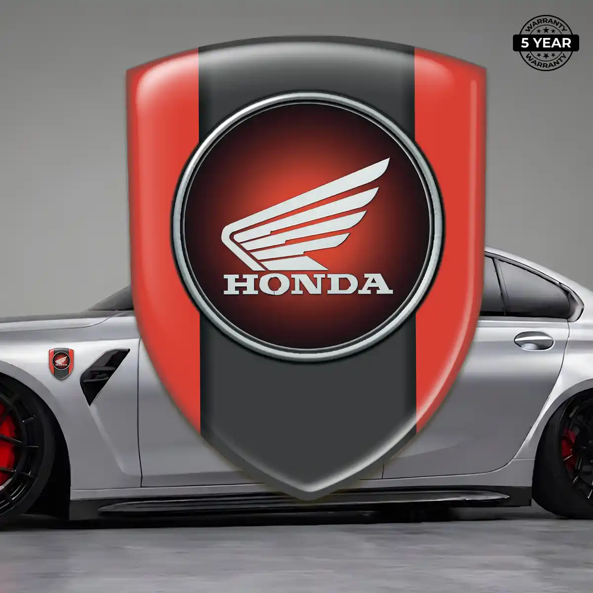 Honda Self Adhesive Emblem Sticker Sleek Style