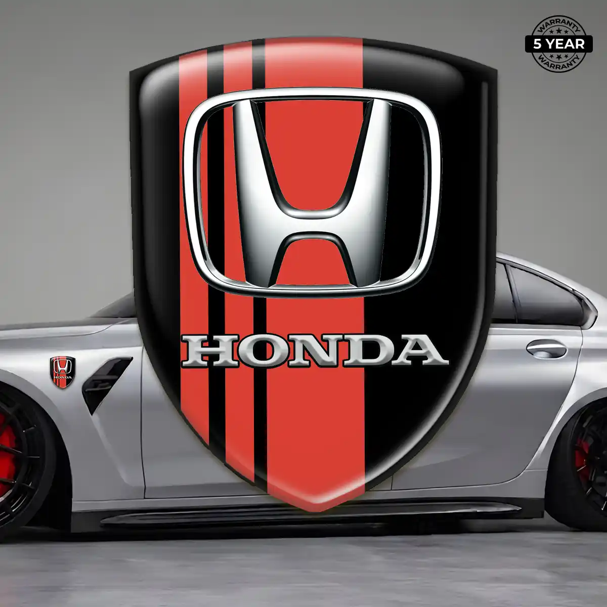 Honda Self Adhesive Emblem Sticker Superior Craft