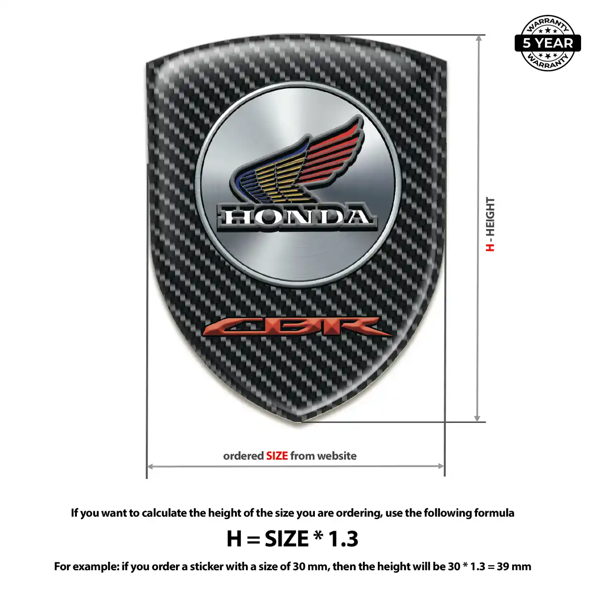 Honda Silicone Badge Exclusive Series