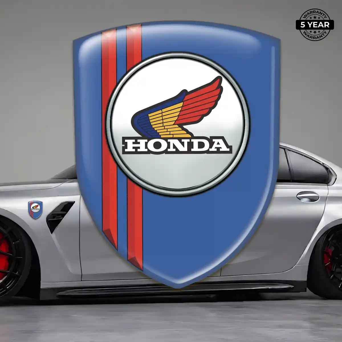 Honda Silicone Badge Sleek Style