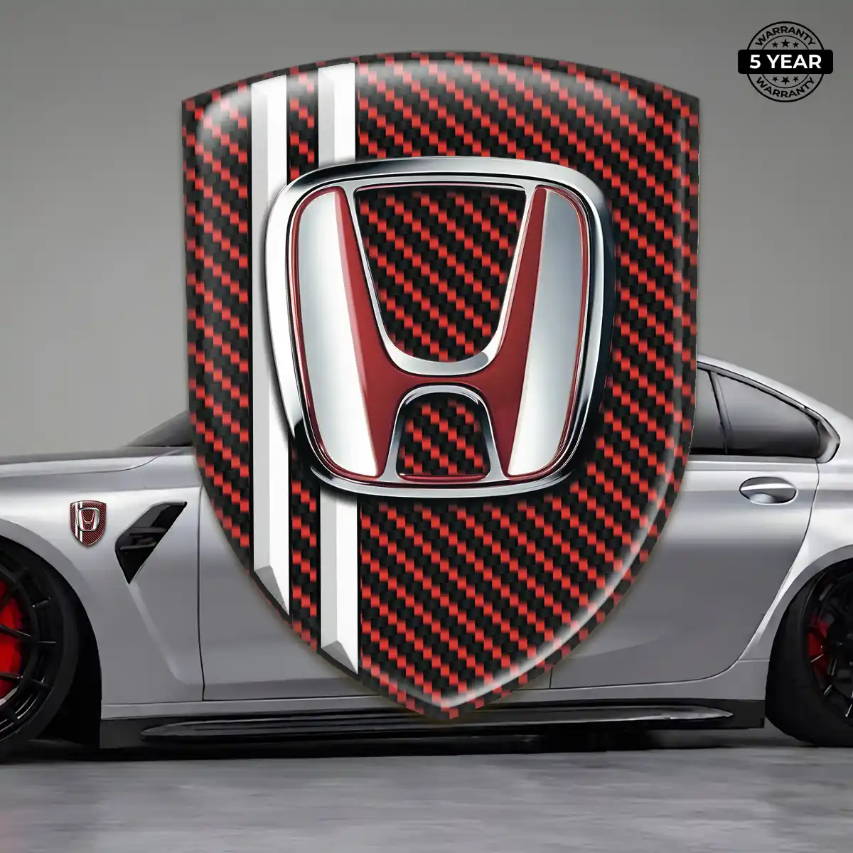 Honda Silicone Emblem Premium Dome