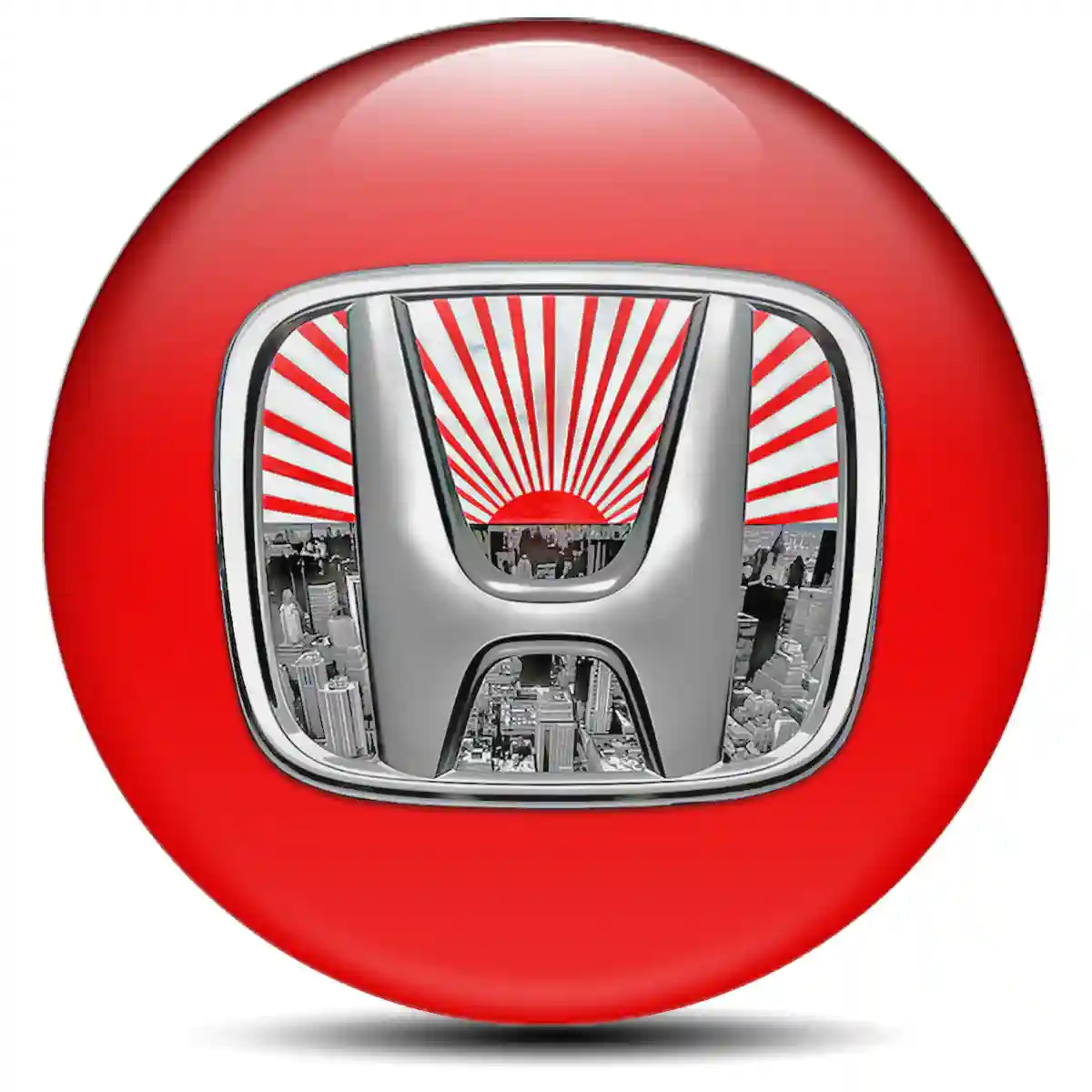 Honda Silicone Emblem Premium Edition