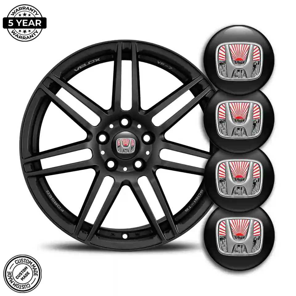 Honda Silicone Emblem Self-Adhesive Premium Edition