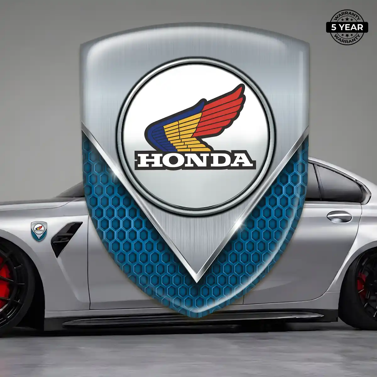 Honda Silicone Emblem Sleek Style