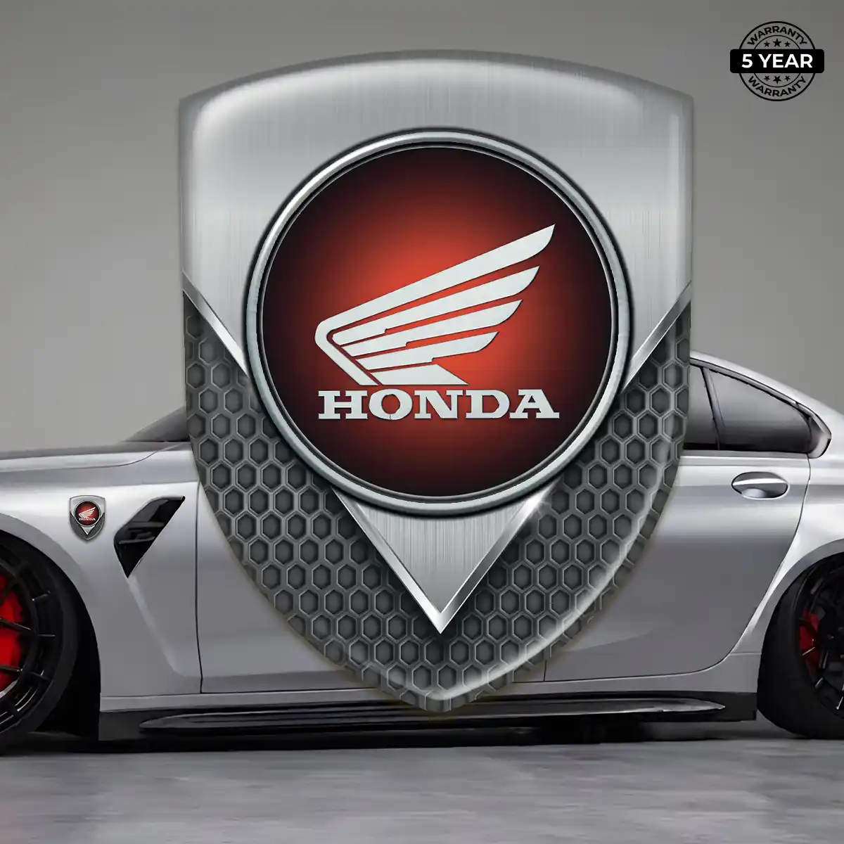 Honda Silicone Sticker Elite Finish