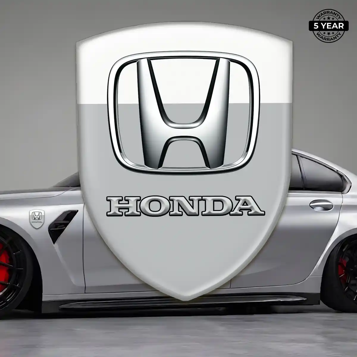 Honda Silicone Sticker Refined Design