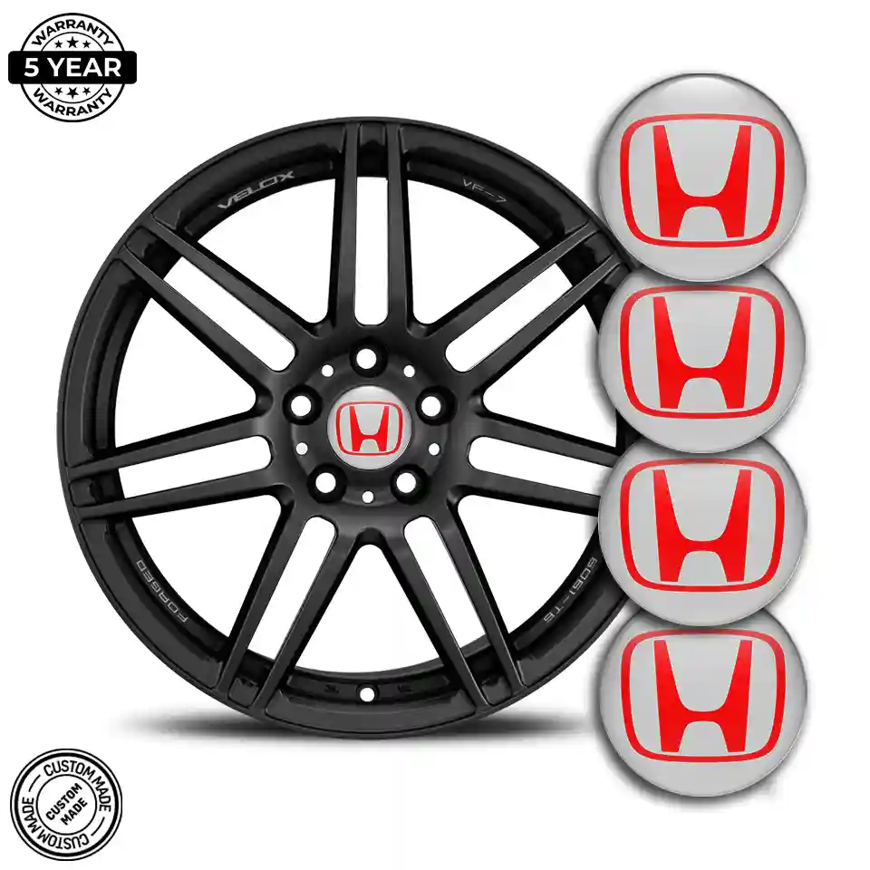 Honda Silicone Sticker Stylish Design
