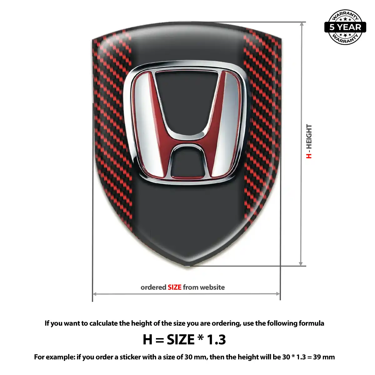Honda Sticker Elite Edition