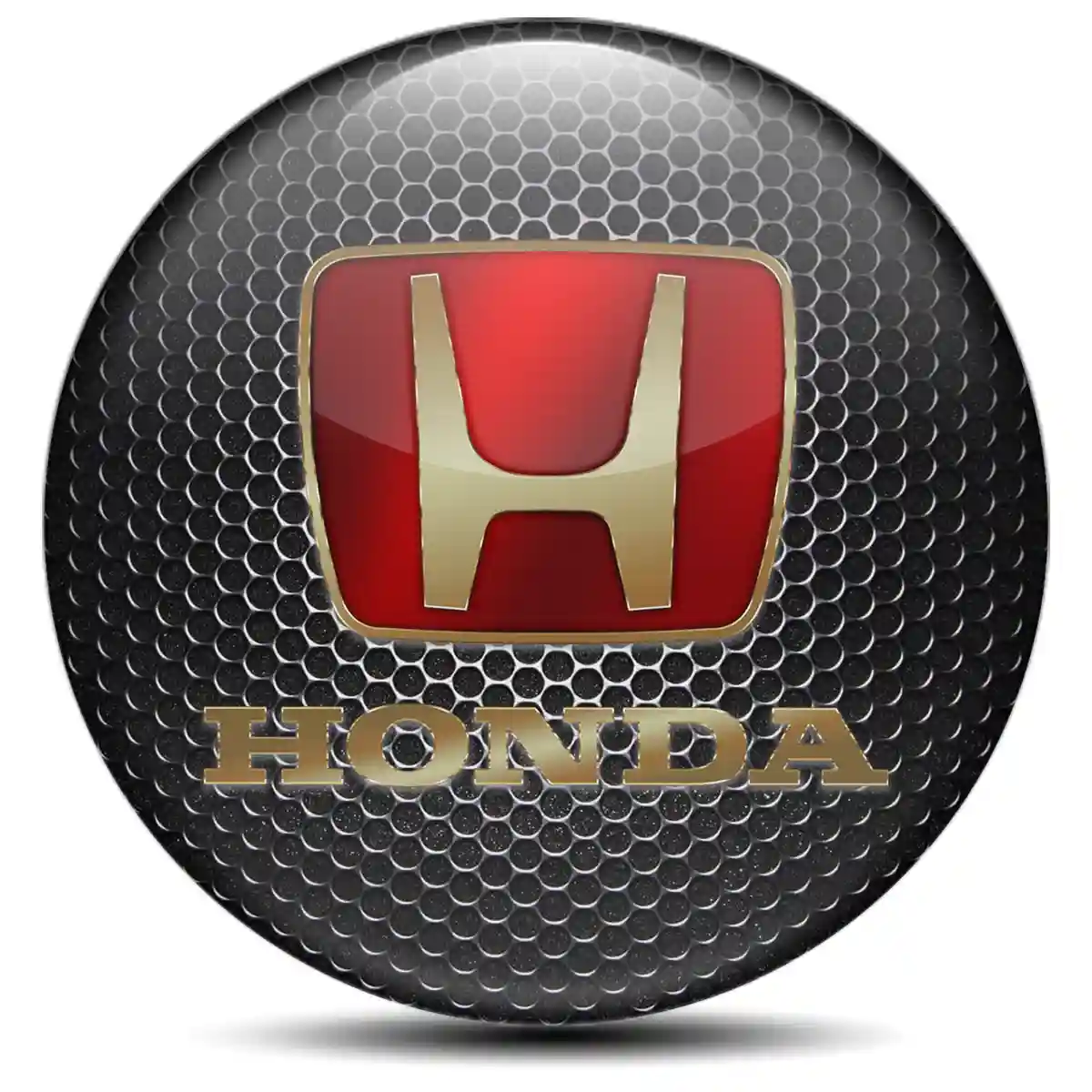 Honda Sticker Epoxy 3D Gel High Quality