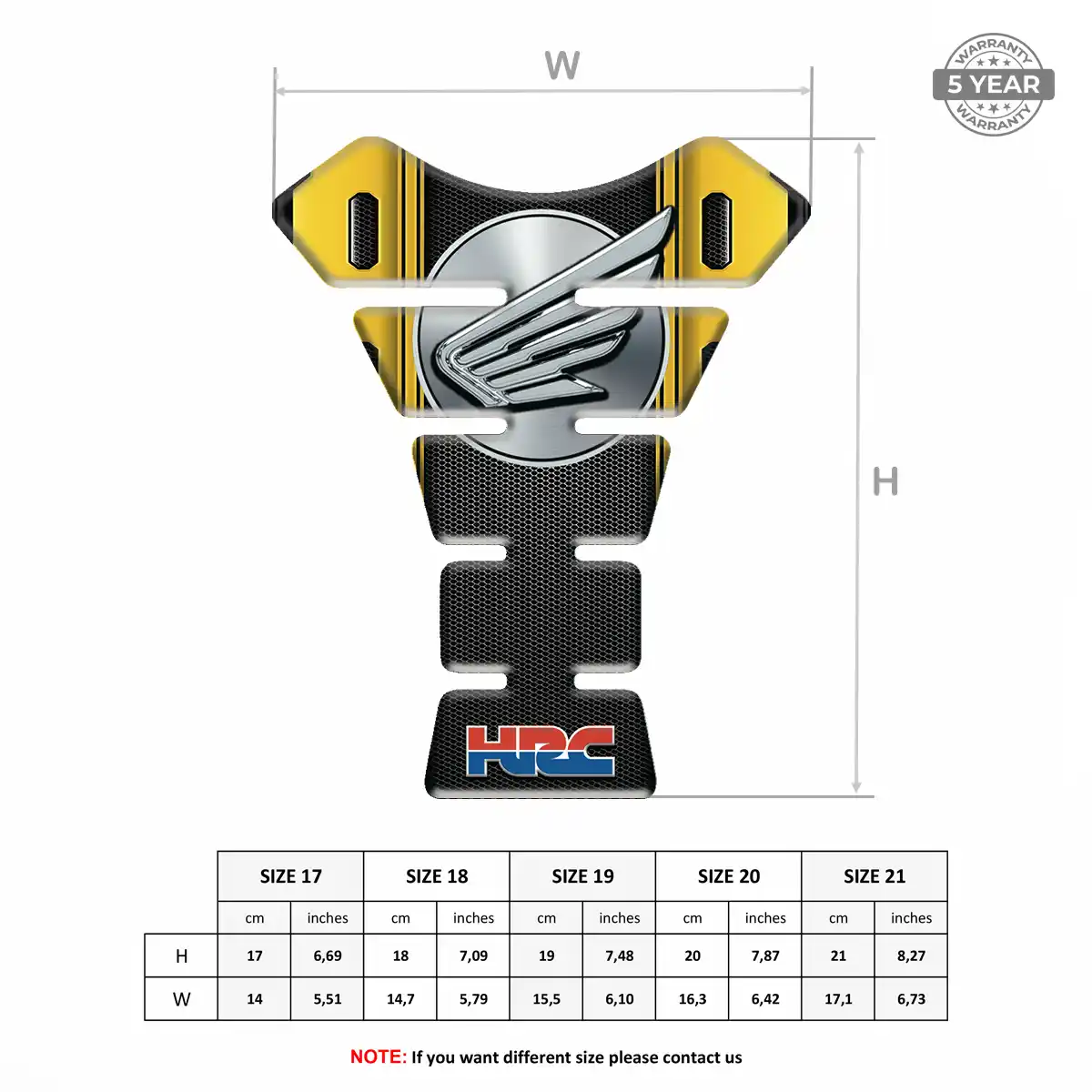 Honda Tank Fuse Guard Refined Design