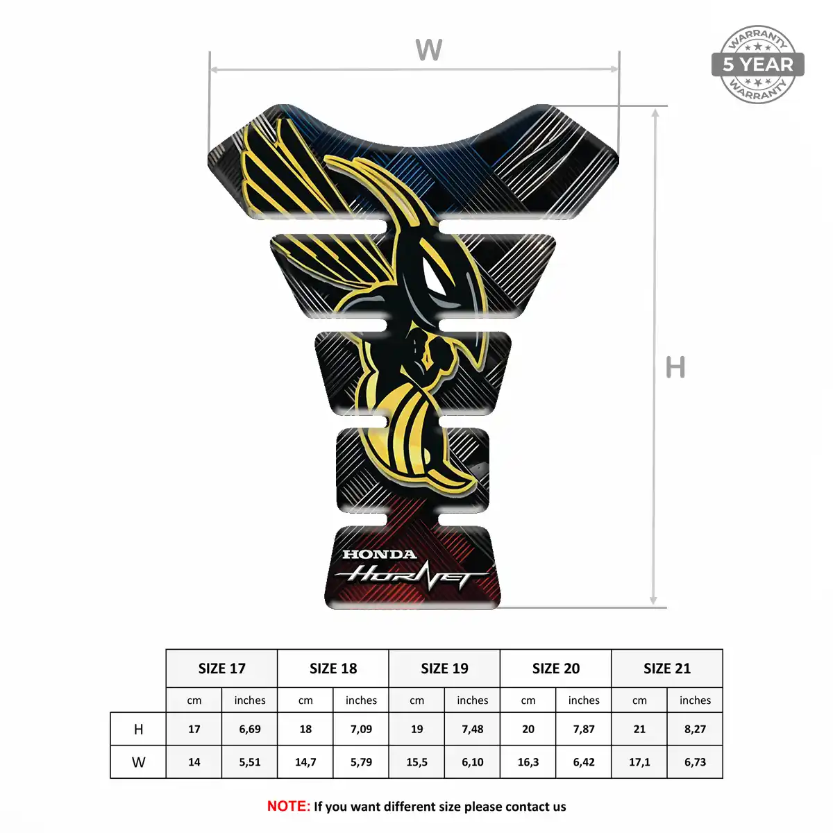 Honda Tank Fuse Protector Opulent Line