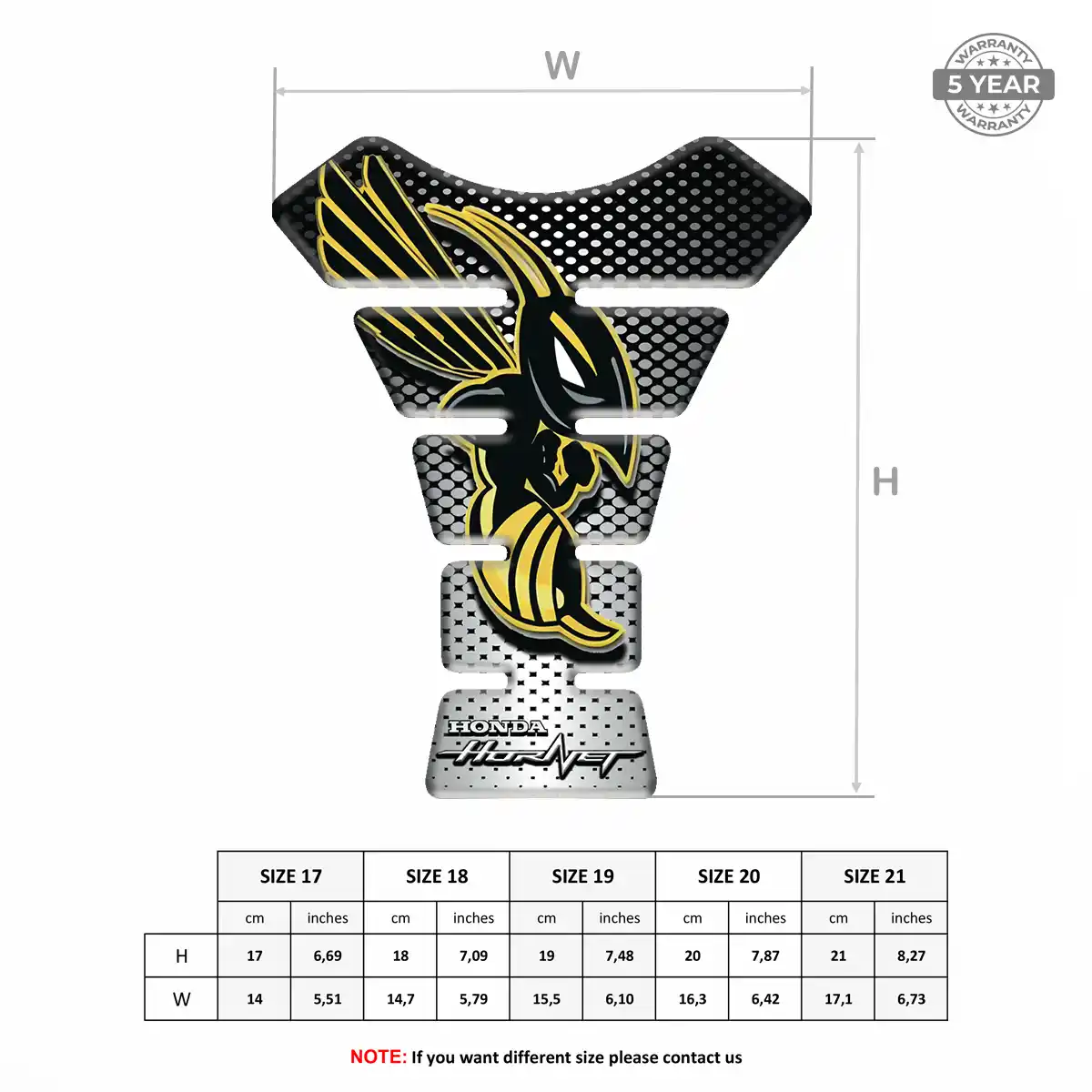 Honda Tank Grip Pad Signature Grade