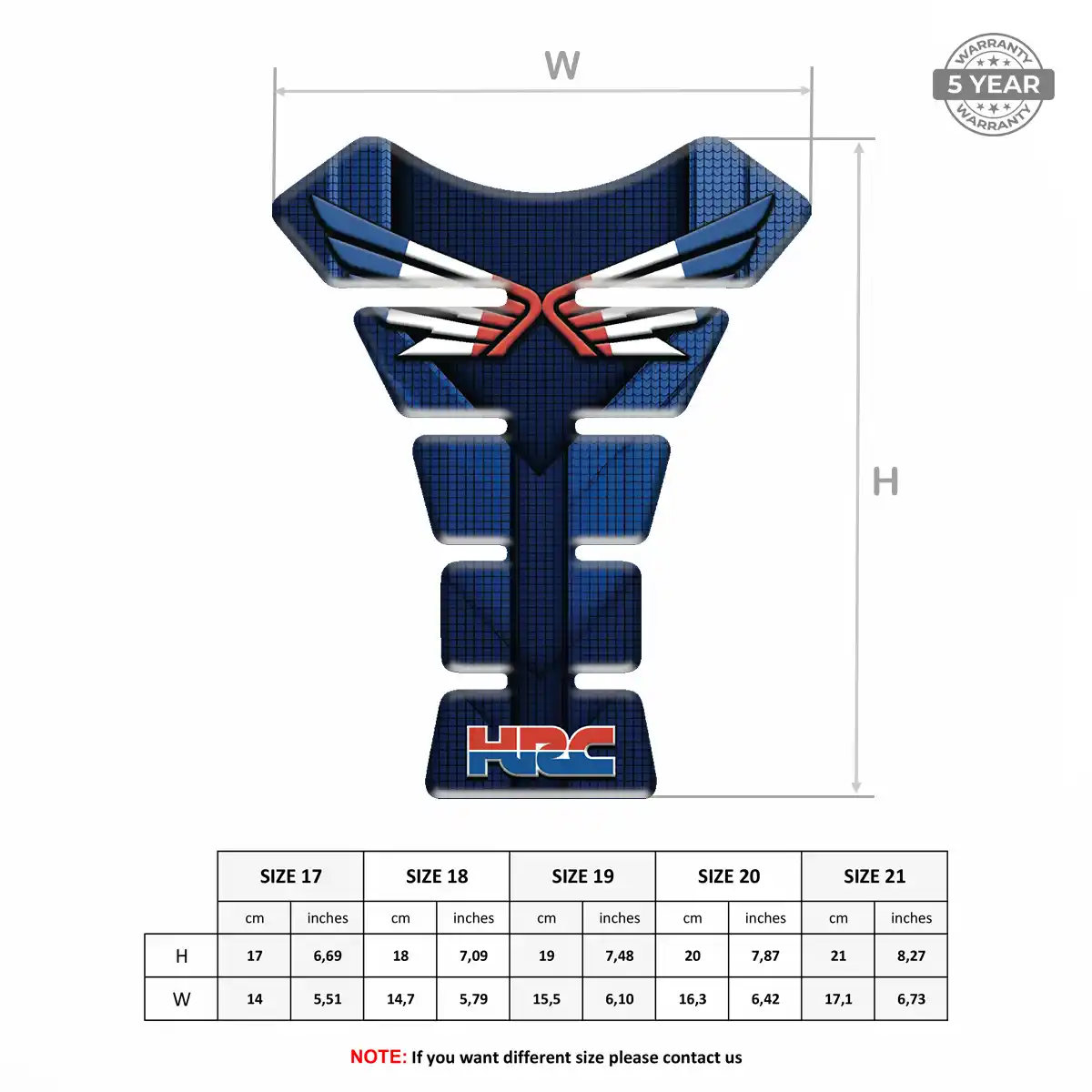 Honda Tank Guard Exclusive Series