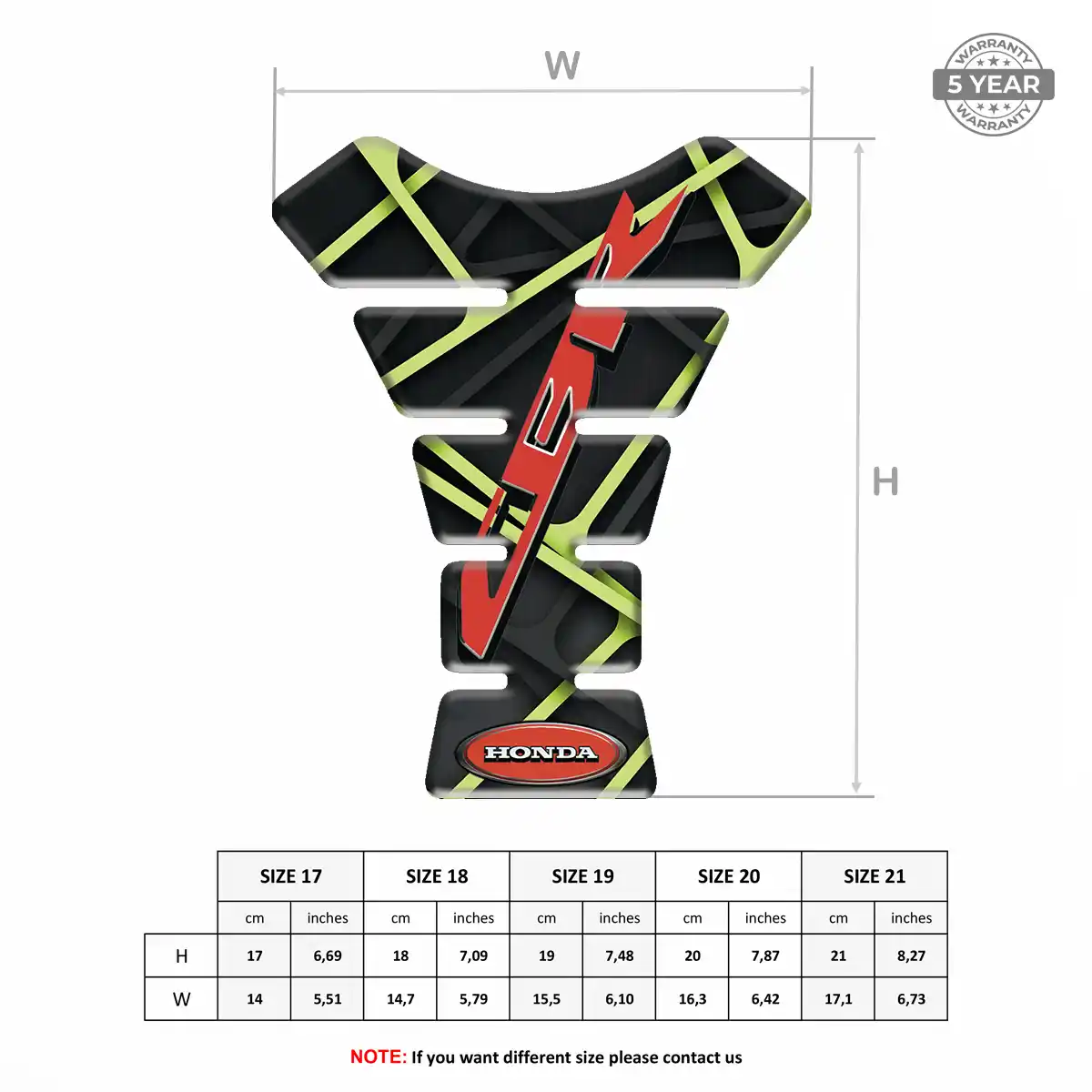 Honda Tank Guard Fuse Exclusive Series