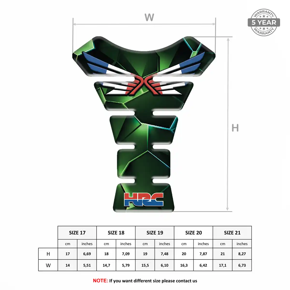 Honda Tank Guard Motorbike Superior Craft