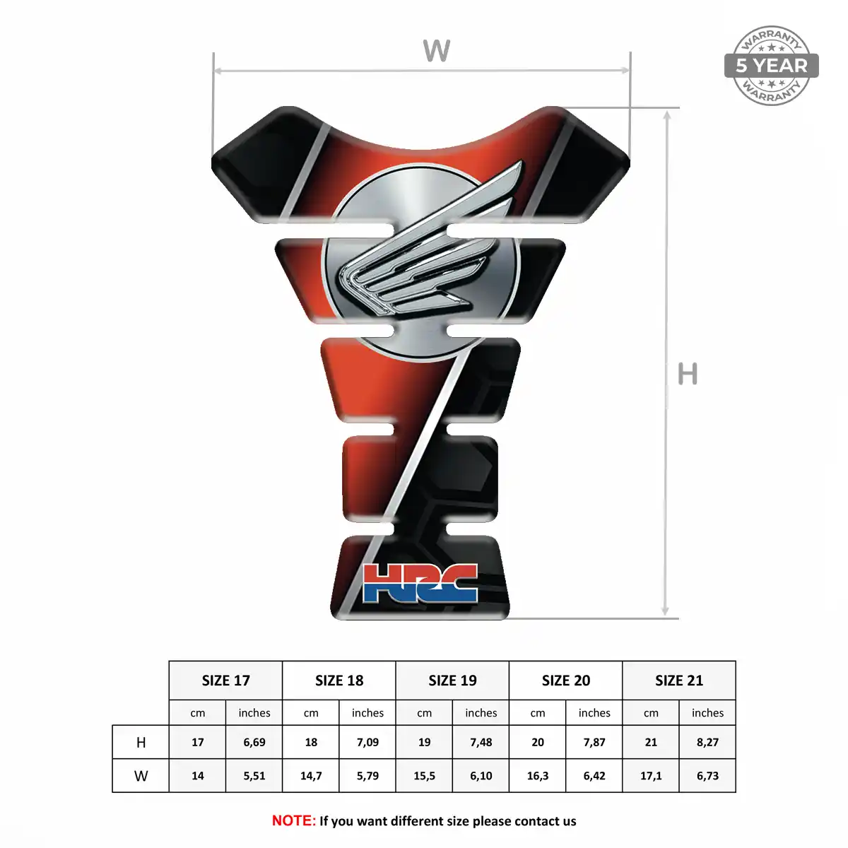Honda Tank Guard Motorcycle Prime Quality