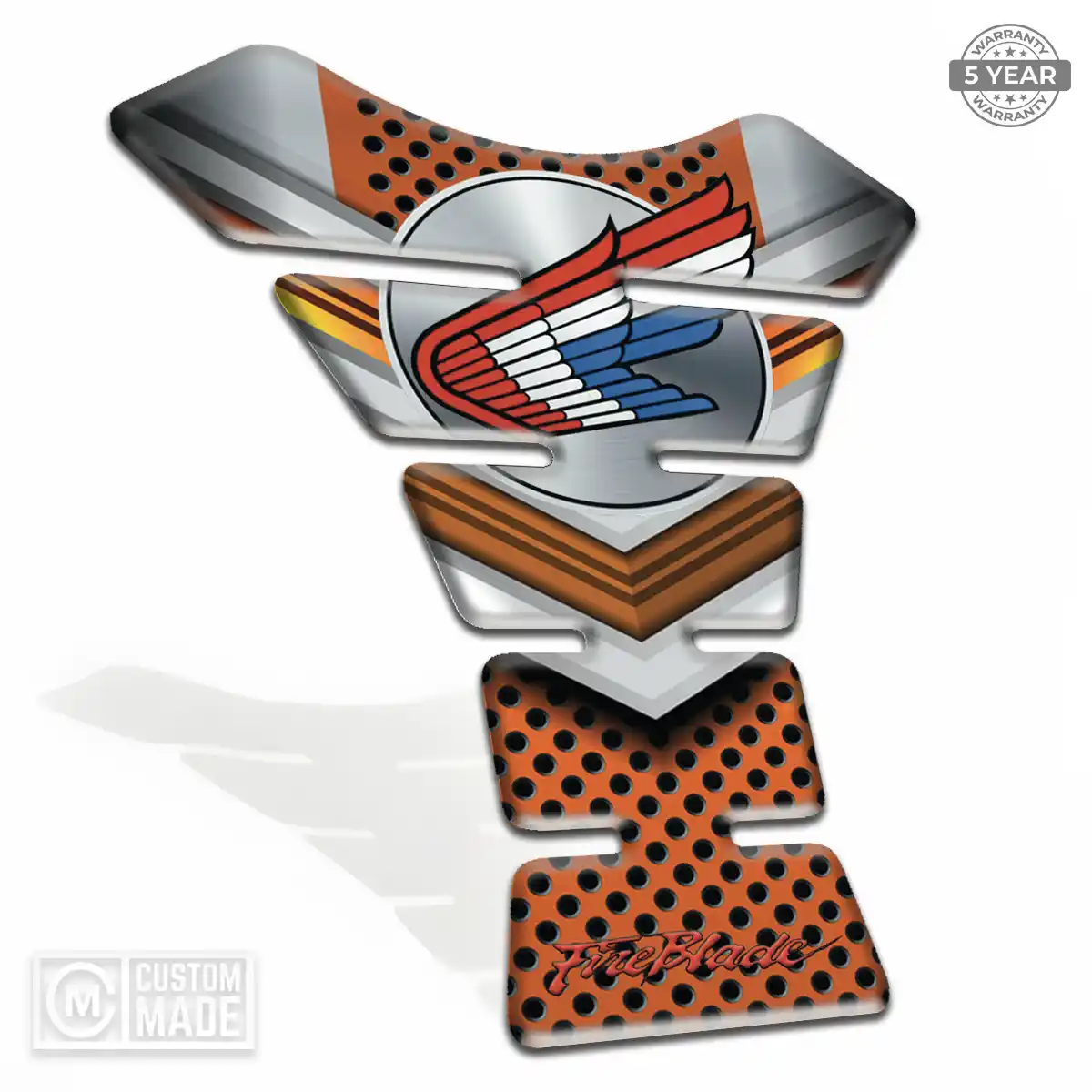 Honda Tank Guard Pads Refined Design