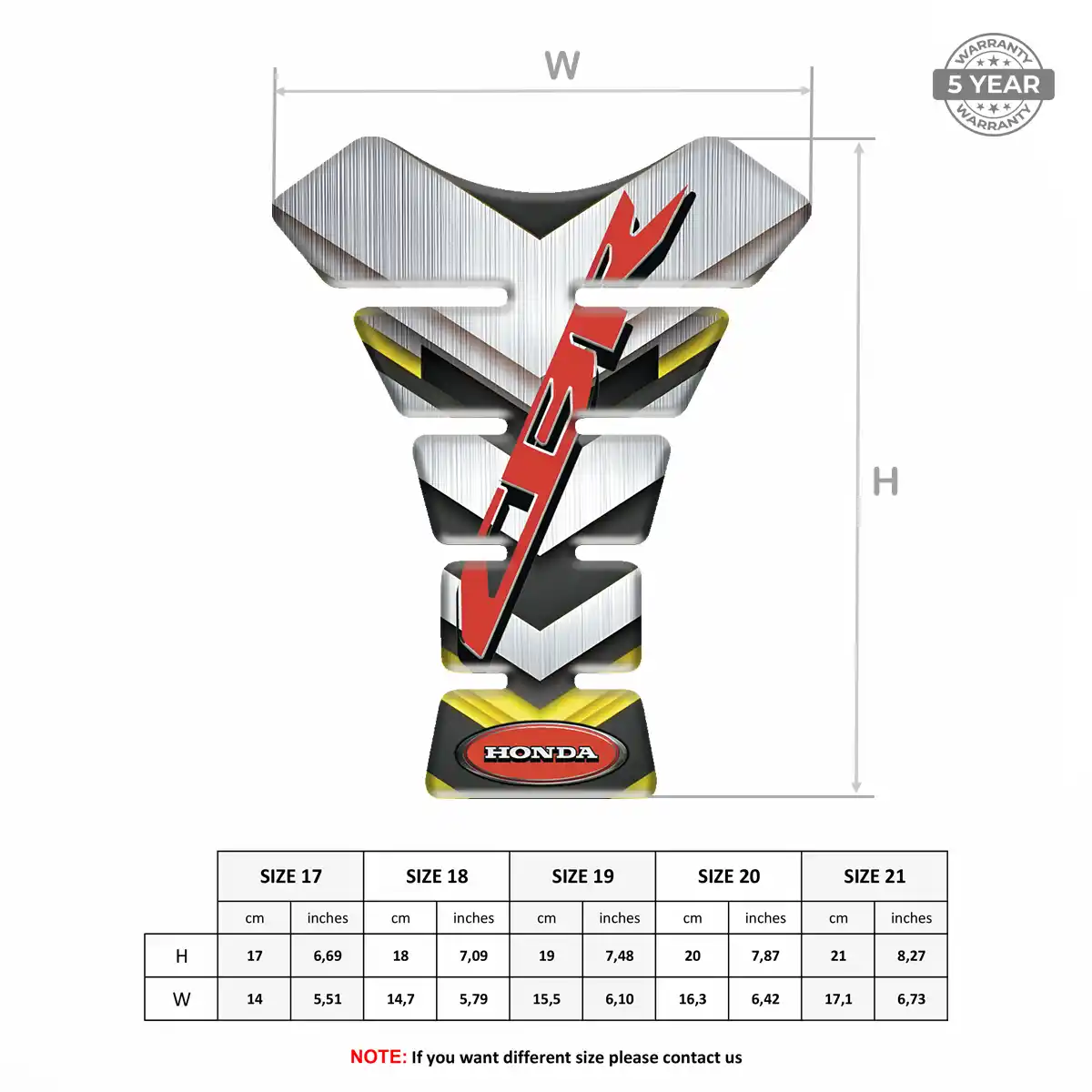 Honda Tank Guard Prime Quality
