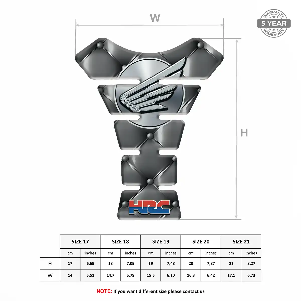 Honda Tank Guards Exclusive Series