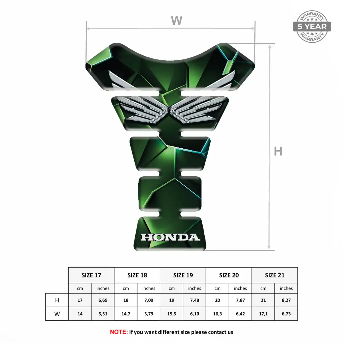 Honda Tank Guards Motorbike Prime Quality