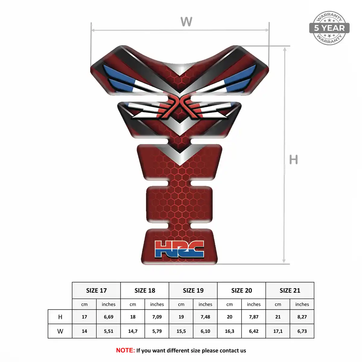 Honda Tank Guards Signature Grade