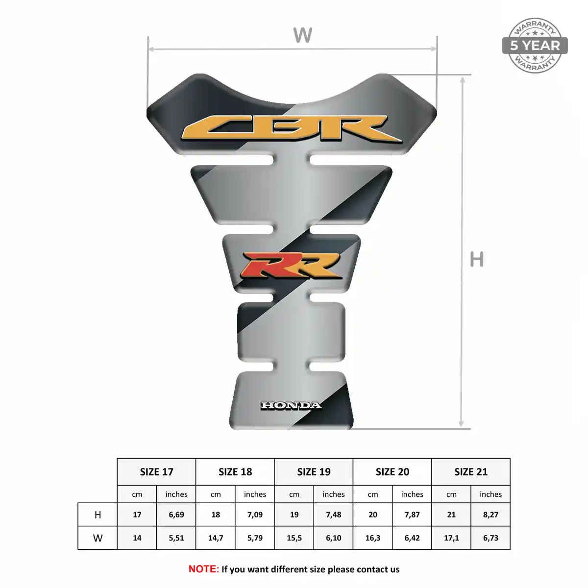 Honda Tank Pads Guards Motorcycle Prime Quality