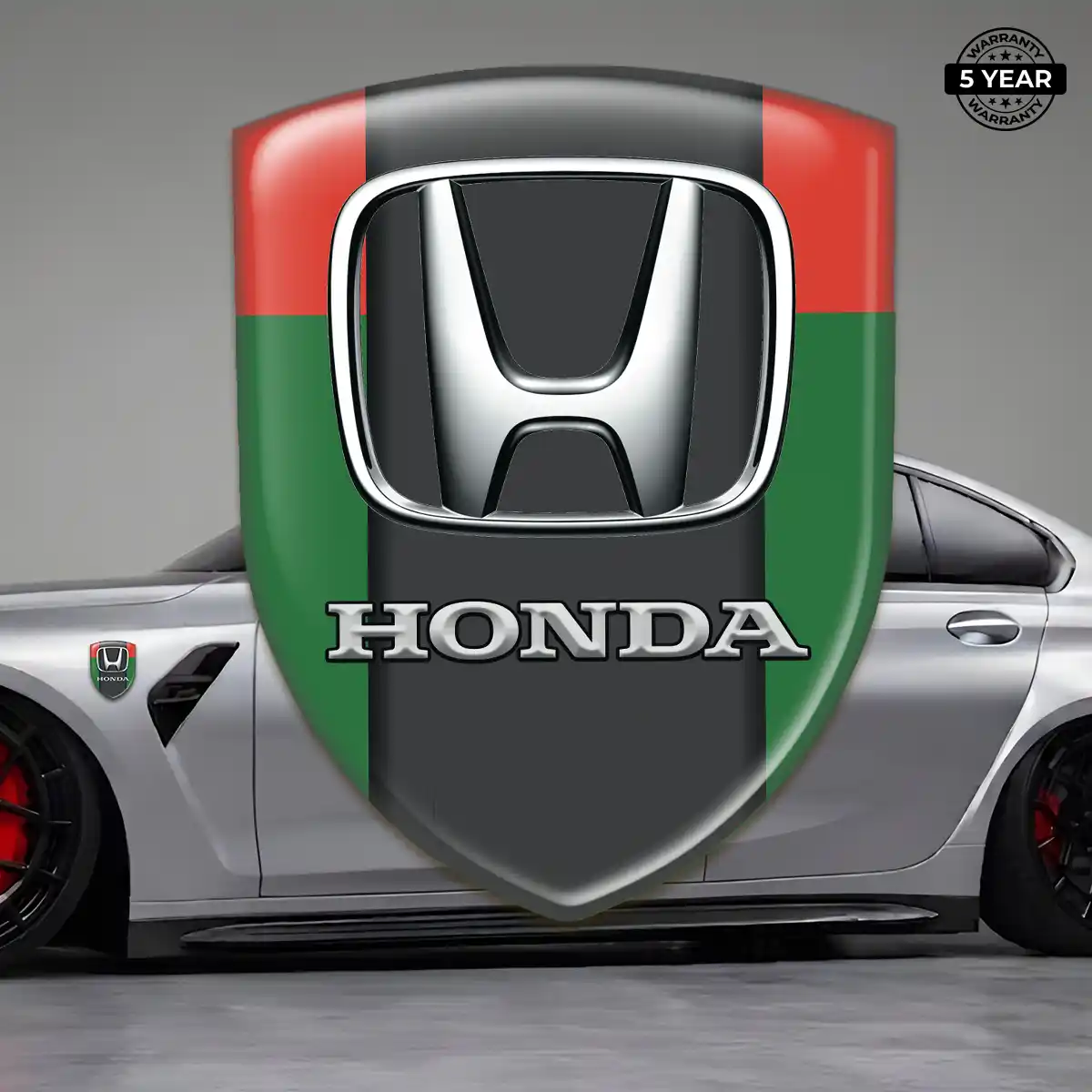 Honda Vehicle Logo Sticker Premium Dome