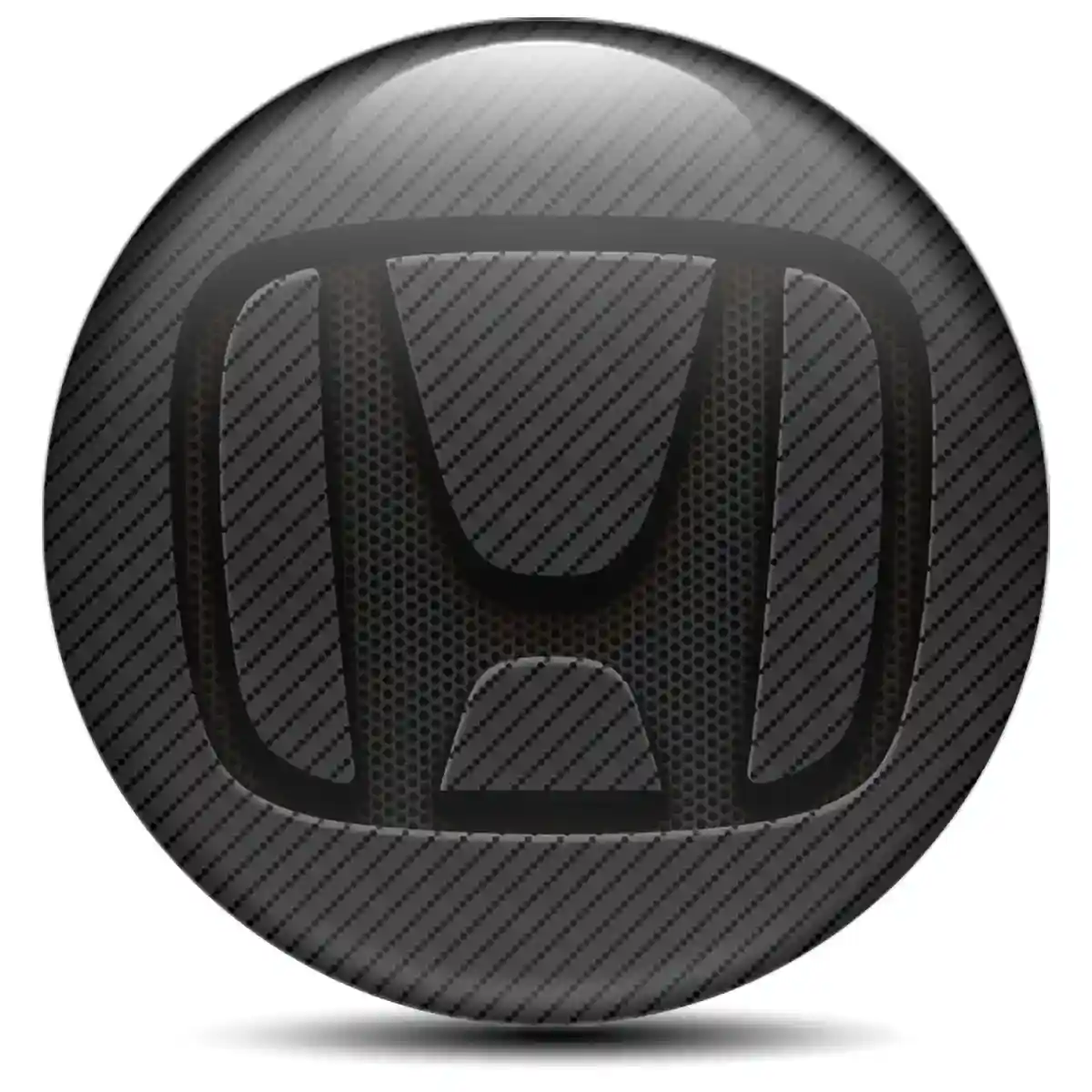 Honda Wheel Emblem Self-Adhesive Stylish Design