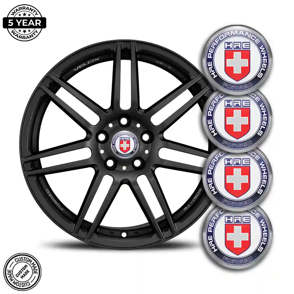 Hre Wheel Emblems Stylish Design