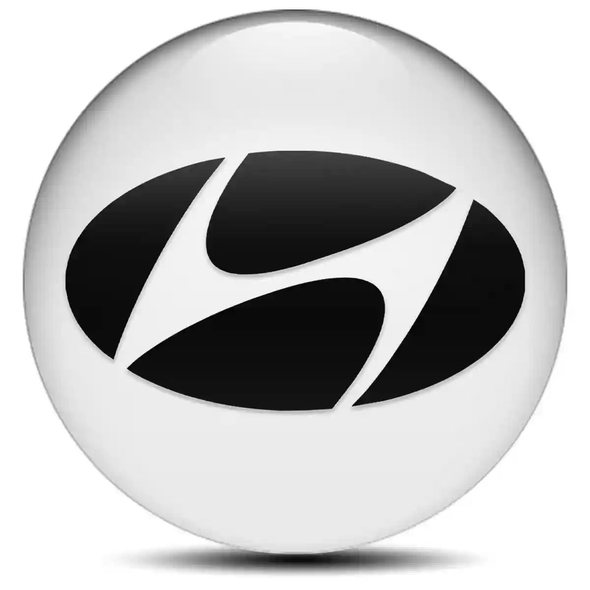 Hyundai Logo Sticker Sleek Style