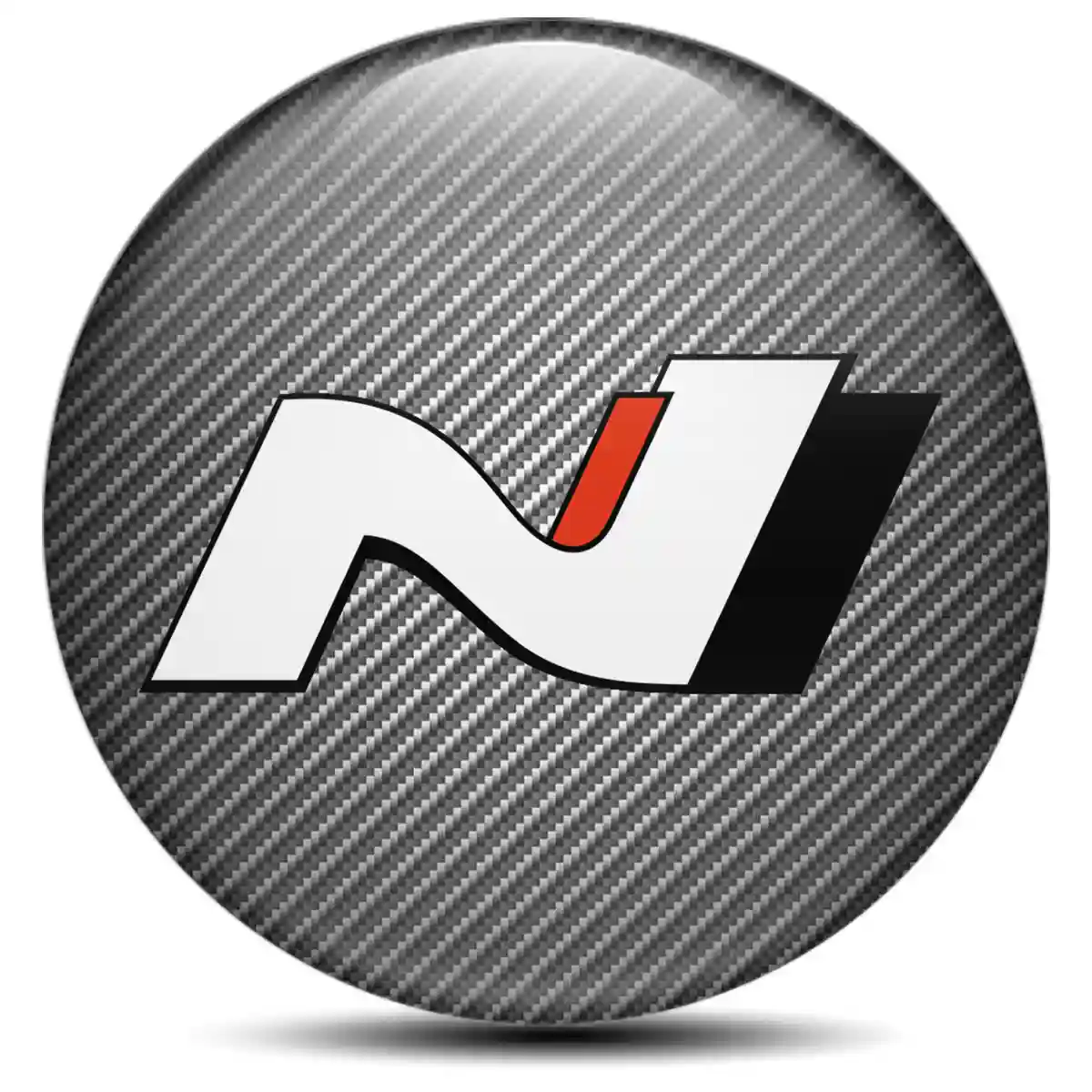Hyundai N Line Domed Emblem Sleek Style