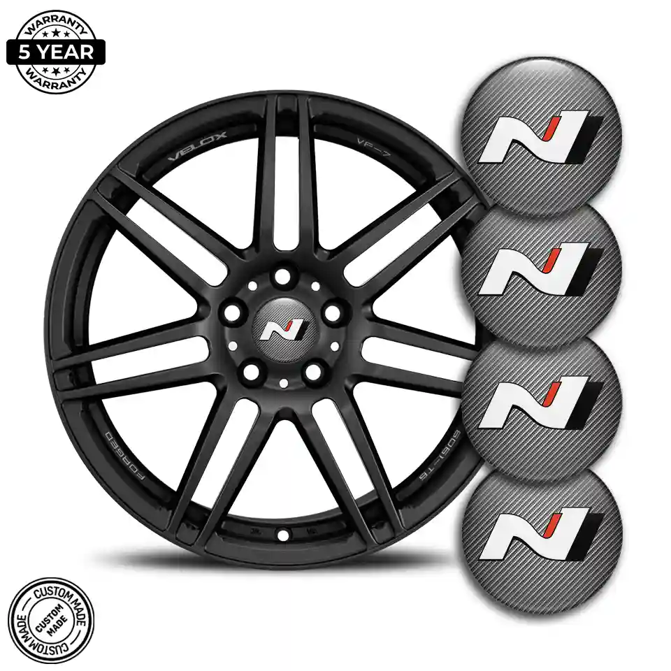 Hyundai N Line Domed Emblem Sleek Style
