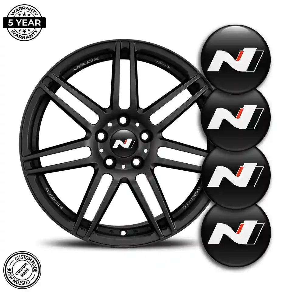 Hyundai N Line Wheel Emblems Sleek Style