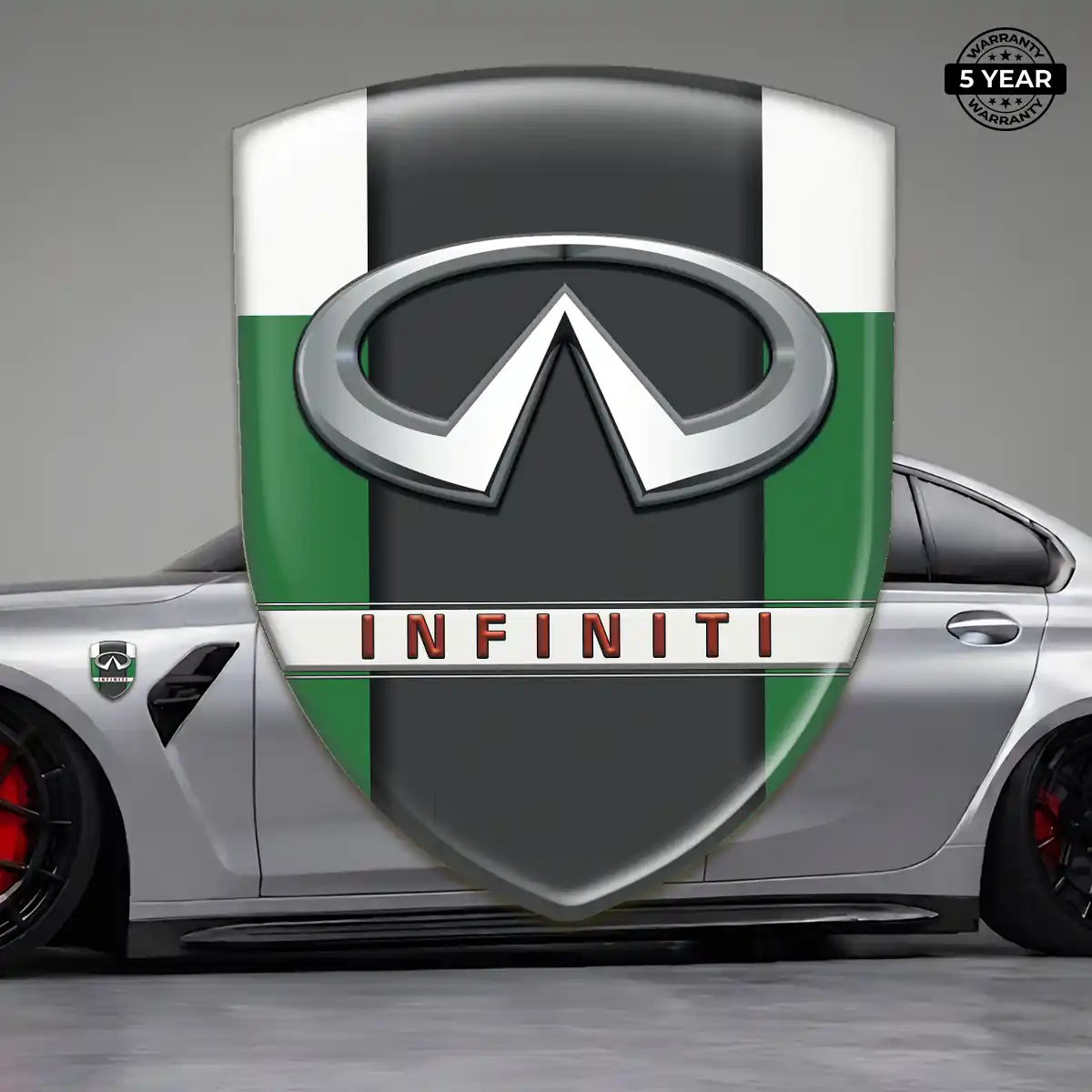 Infiniti 3D Badge Sticker Auto Tuning