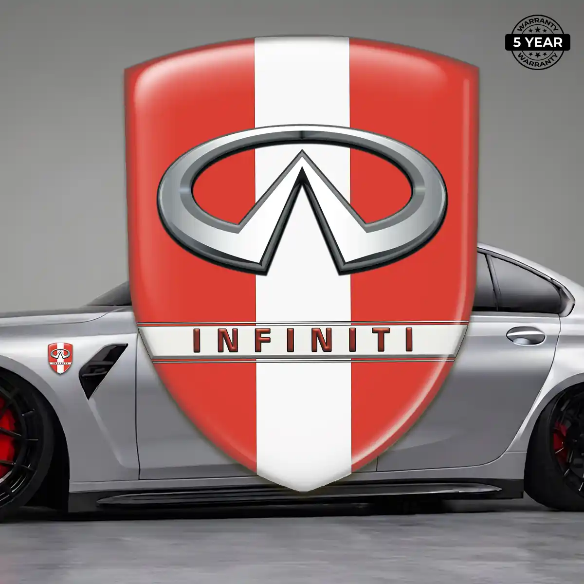 Infiniti 3D Badge Sticker Deluxe Edition