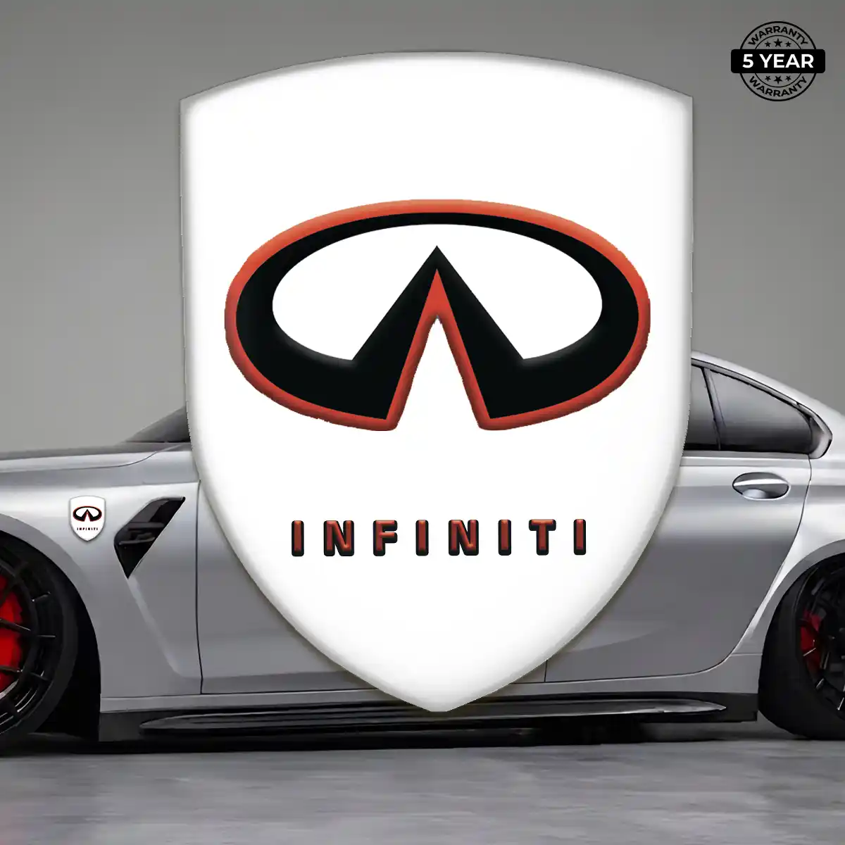 Infiniti 3D Badge Sticker Exterior Luxe
