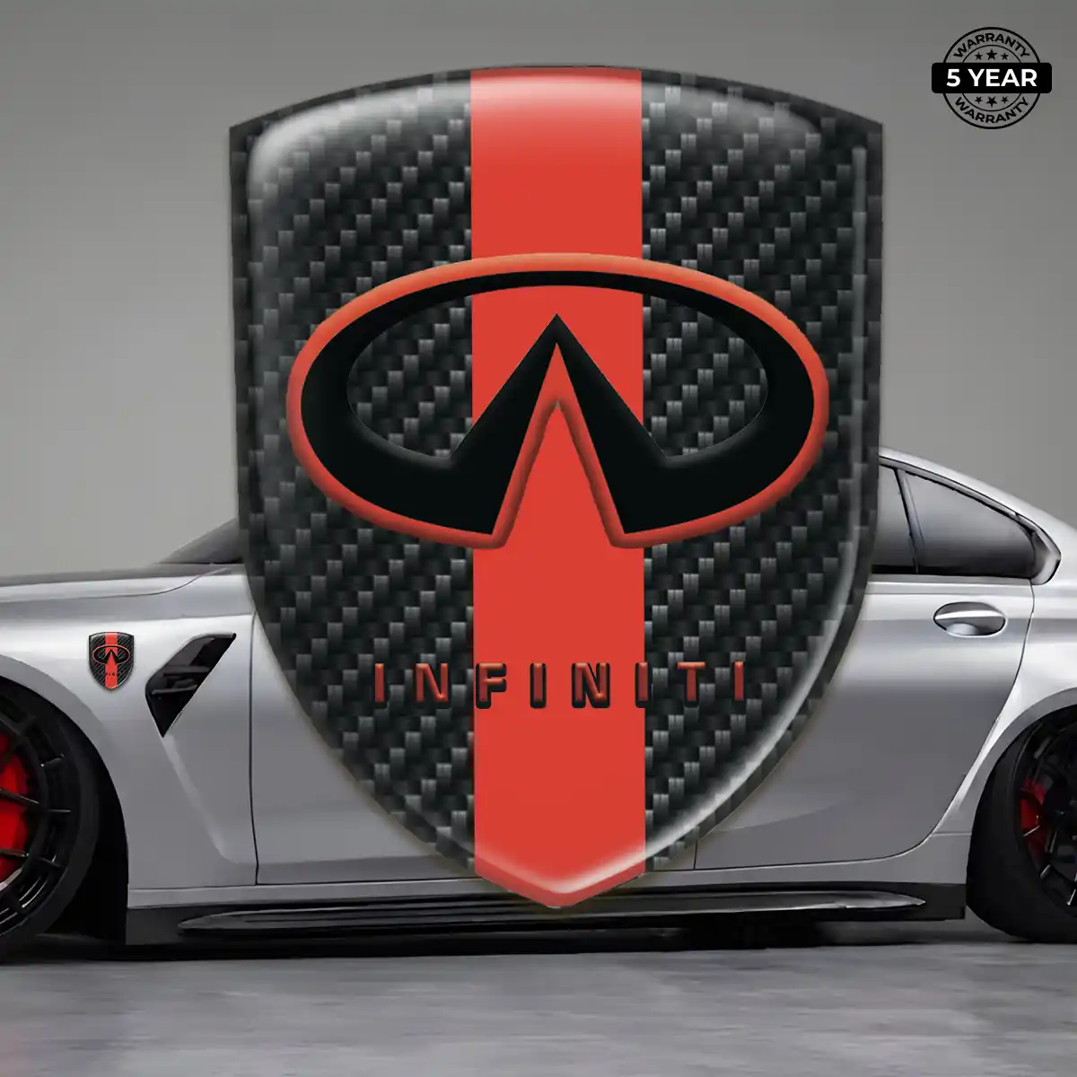 Infiniti 3D Badge Sticker Noble Edition