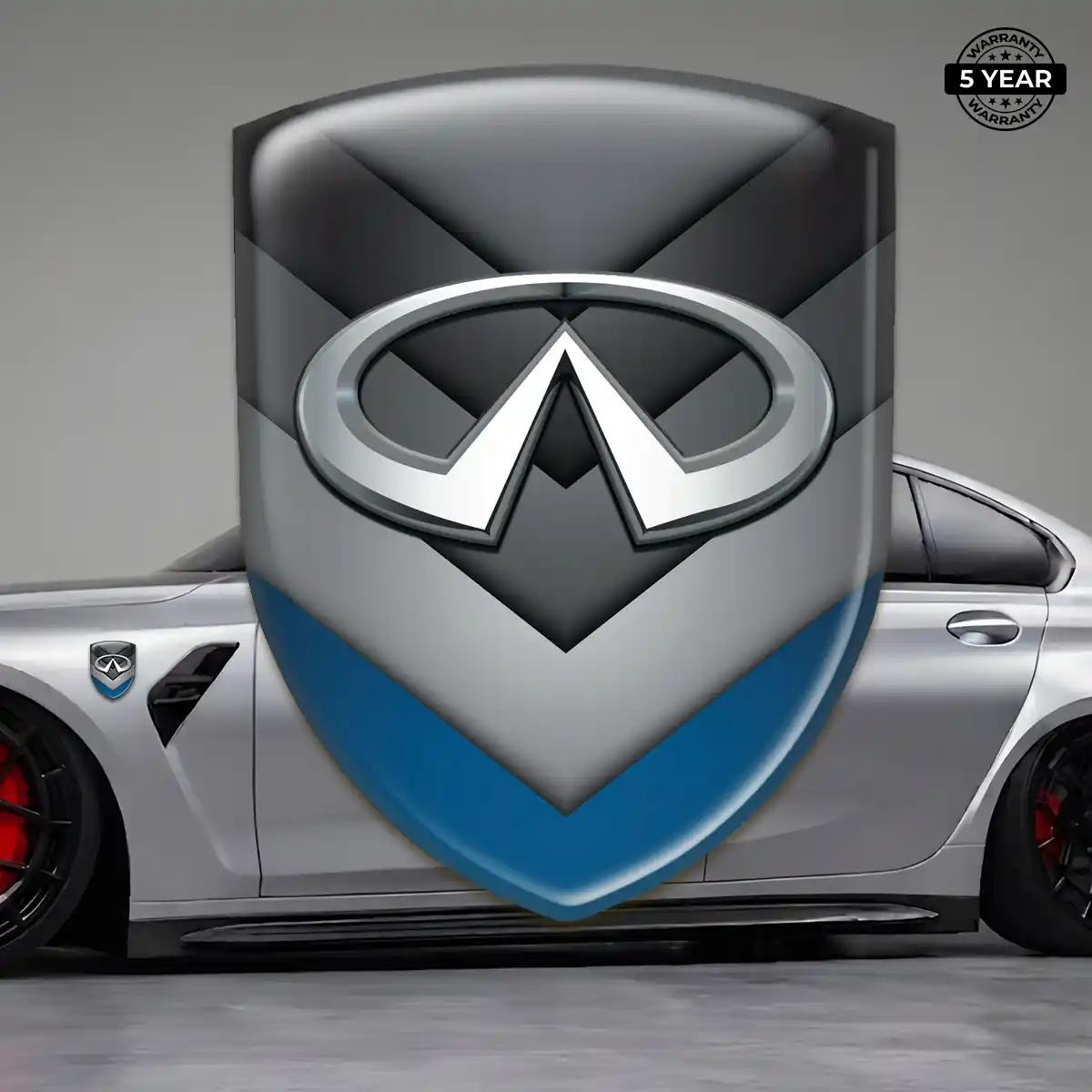 Infiniti 3D Badge Sticker Opulent Line