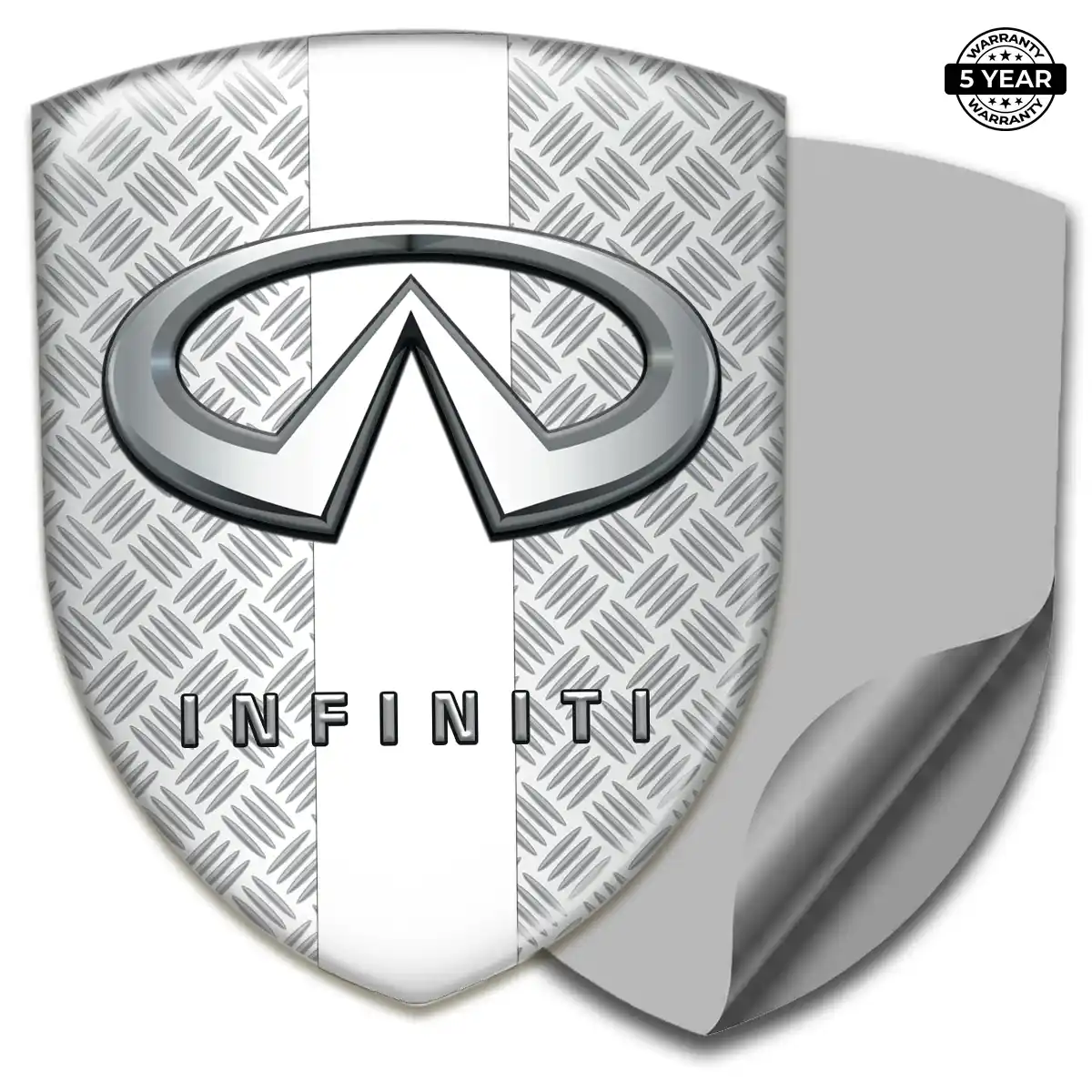 Infiniti 3D Badge Sticker Outer Style