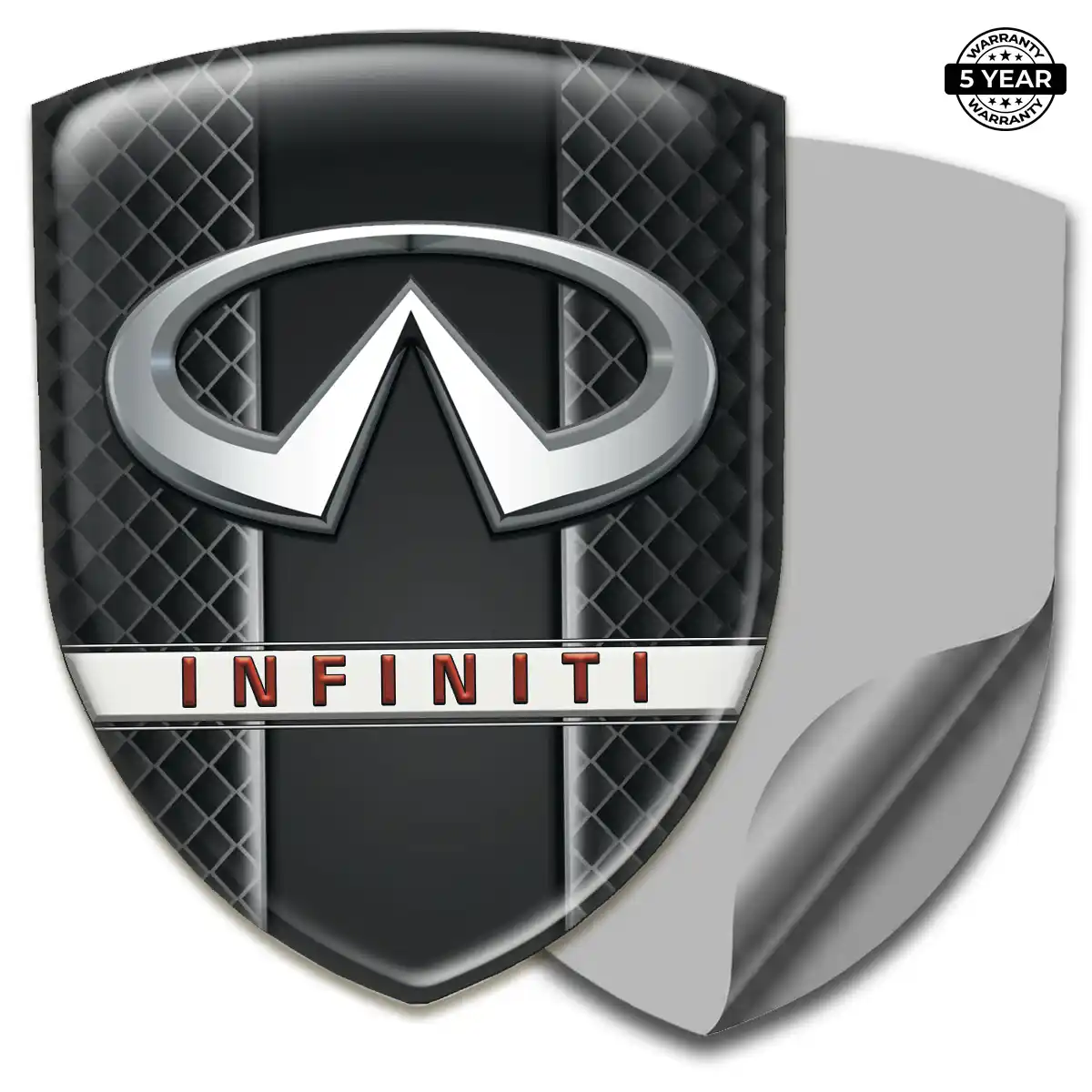 Infiniti 3D Badge Sticker Superior Craft