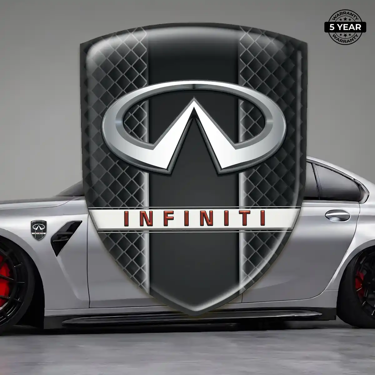 Infiniti 3D Badge Sticker Superior Craft