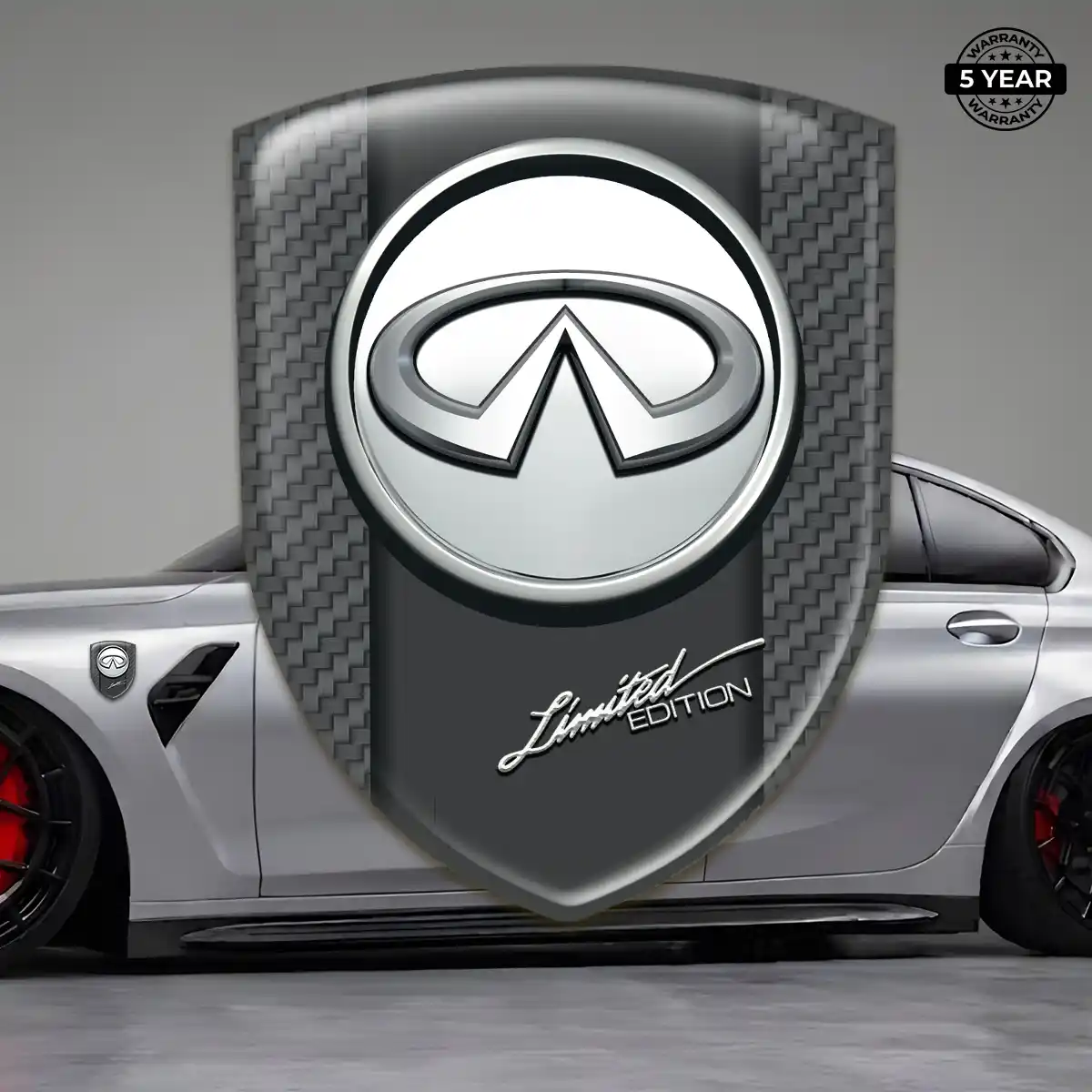 Infiniti 3D Domed Sticker Deluxe Edition