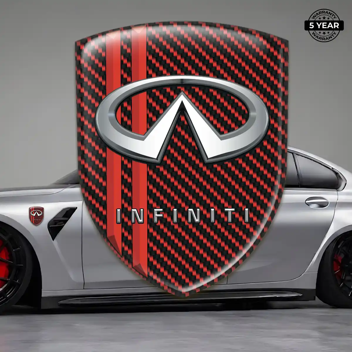 Infiniti 3D Domed Sticker Noble Edition