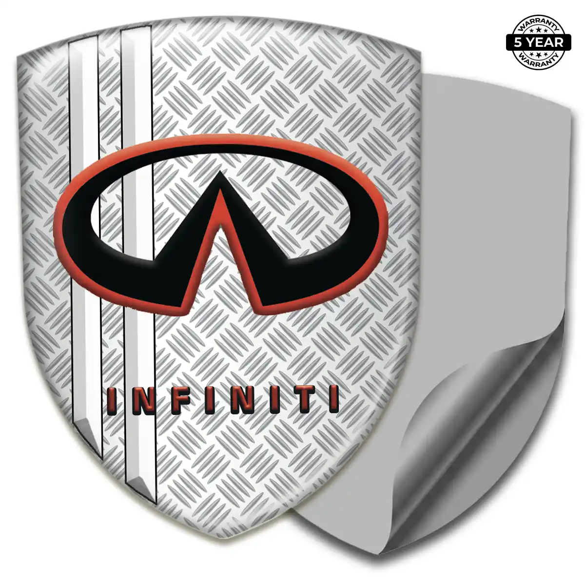 Infiniti 3D Domed Sticker Outer Style