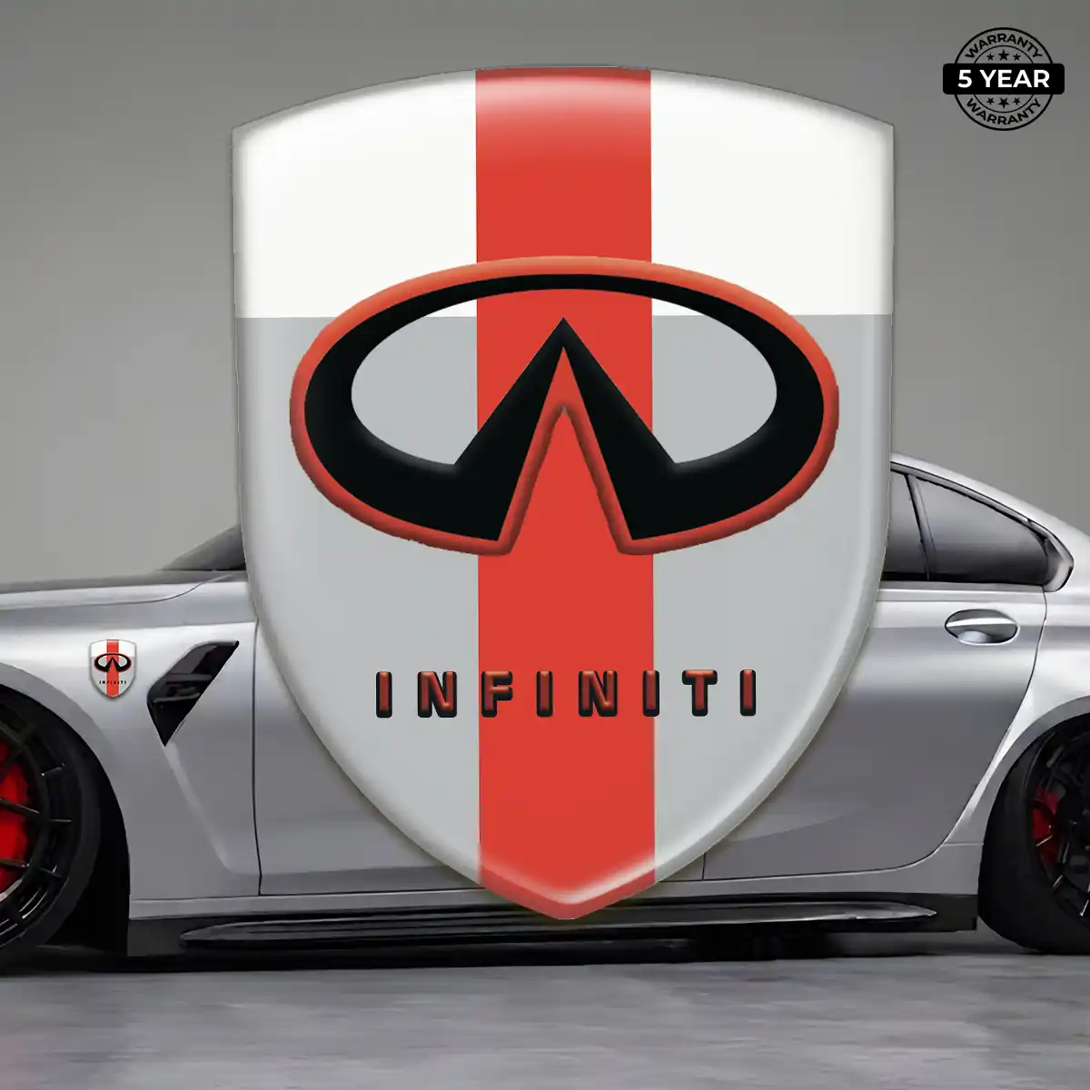 Infiniti 3D Domed Sticker Prestige Line