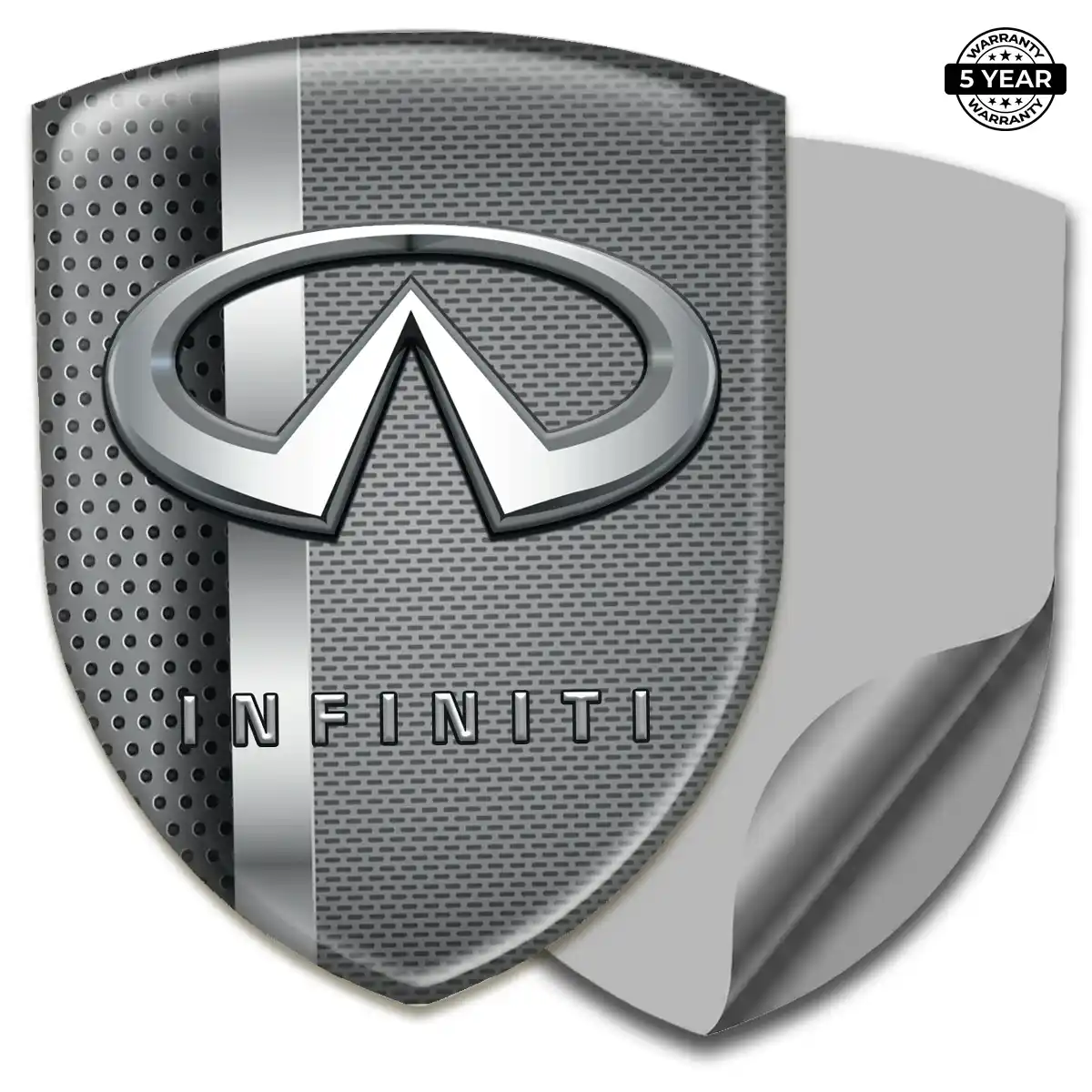 Infiniti 3D Domed Sticker Prime Quality