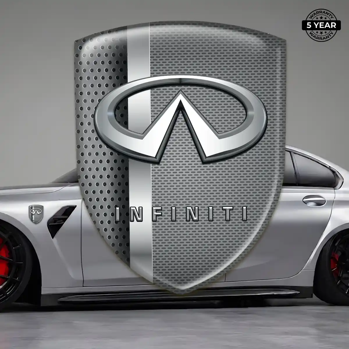 Infiniti 3D Domed Sticker Prime Quality