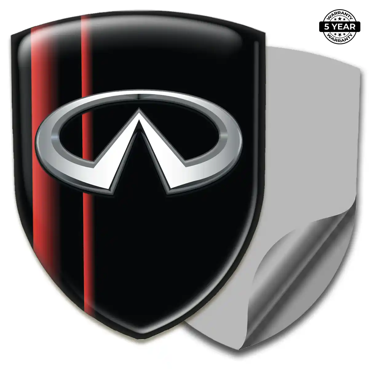 Infiniti 3D Emblem Sticker Elite Edition